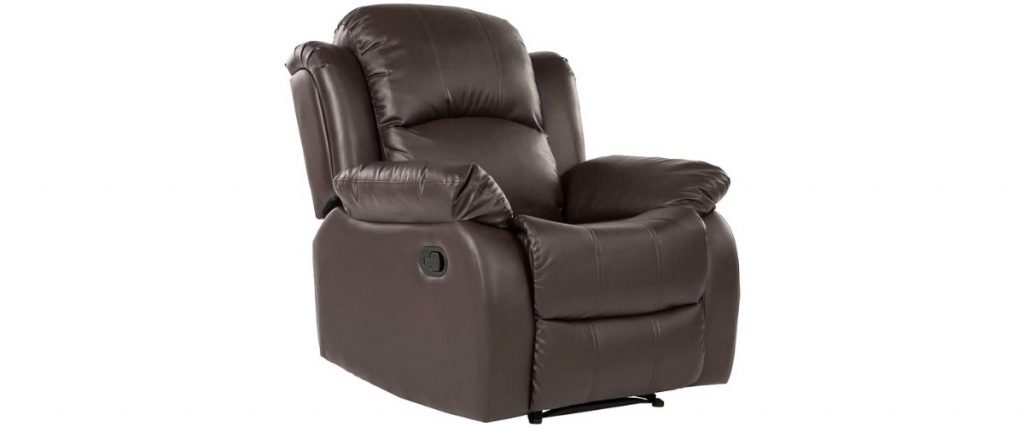 Best Leather Recliner. Roma Furniture Bonded Leather Recliner
