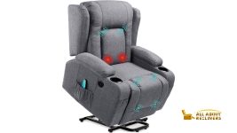 Best Choice Products Electric Power Lift Linen Recliner