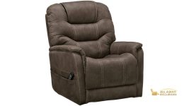 Signature Design by Ashley Ballister Contemporary Power Lift Recliner