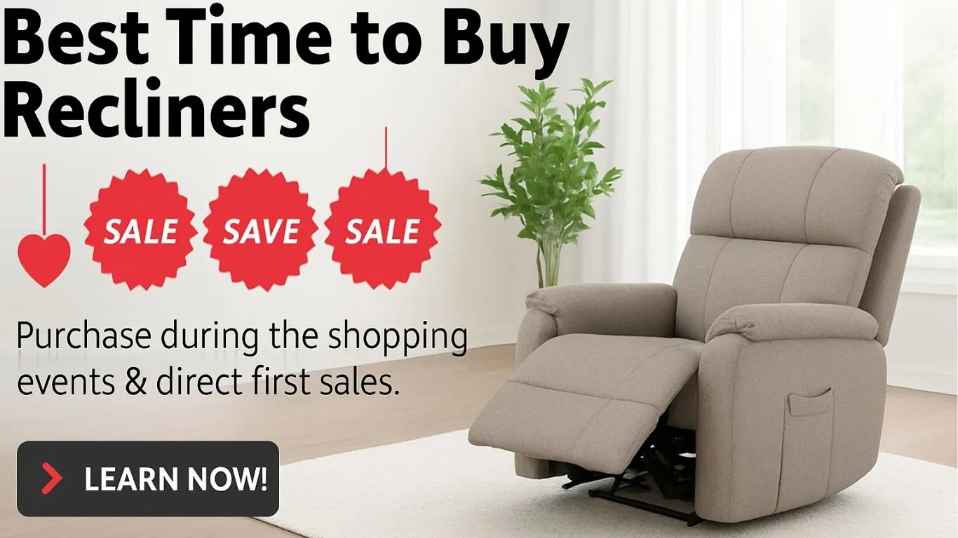 Best Time to Buy Recliners