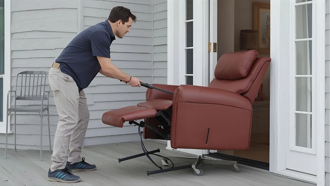 How to Move a La-Z-Boy Recliner Through a Door
