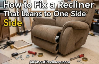 How to Fix a Recliner That Leans to One Side